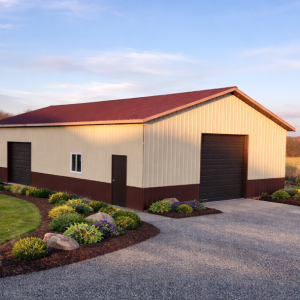 30x50x13 Pole Barn Kit