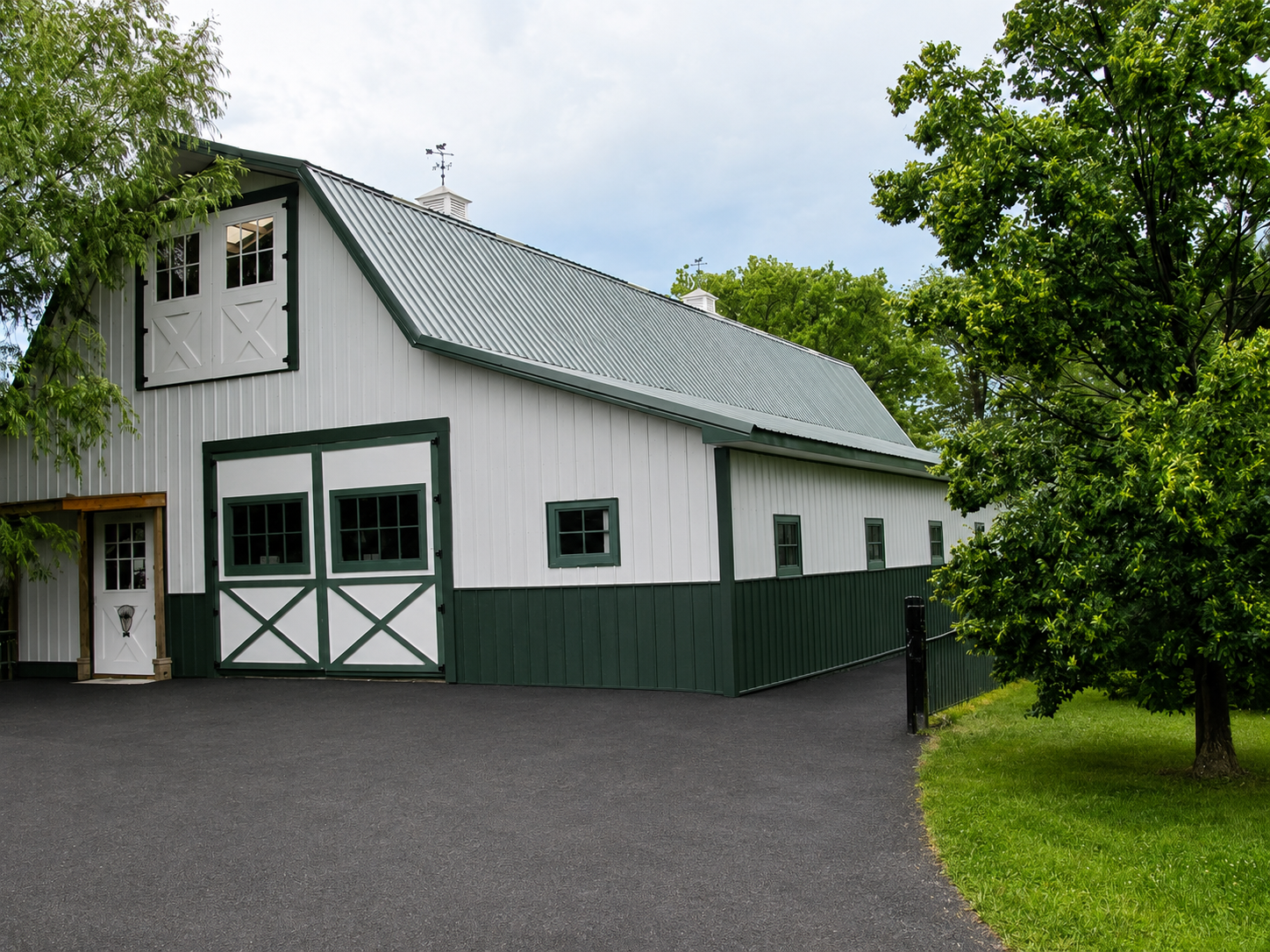 30x72x14 Gambrel Barn