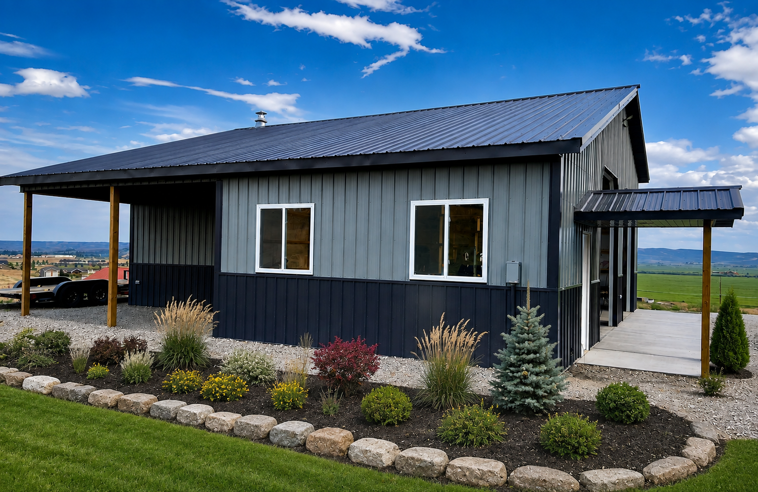 30x40x14.5 Pole Barn Kit