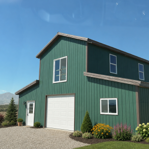 44x64x21 Monitor Pole Barn